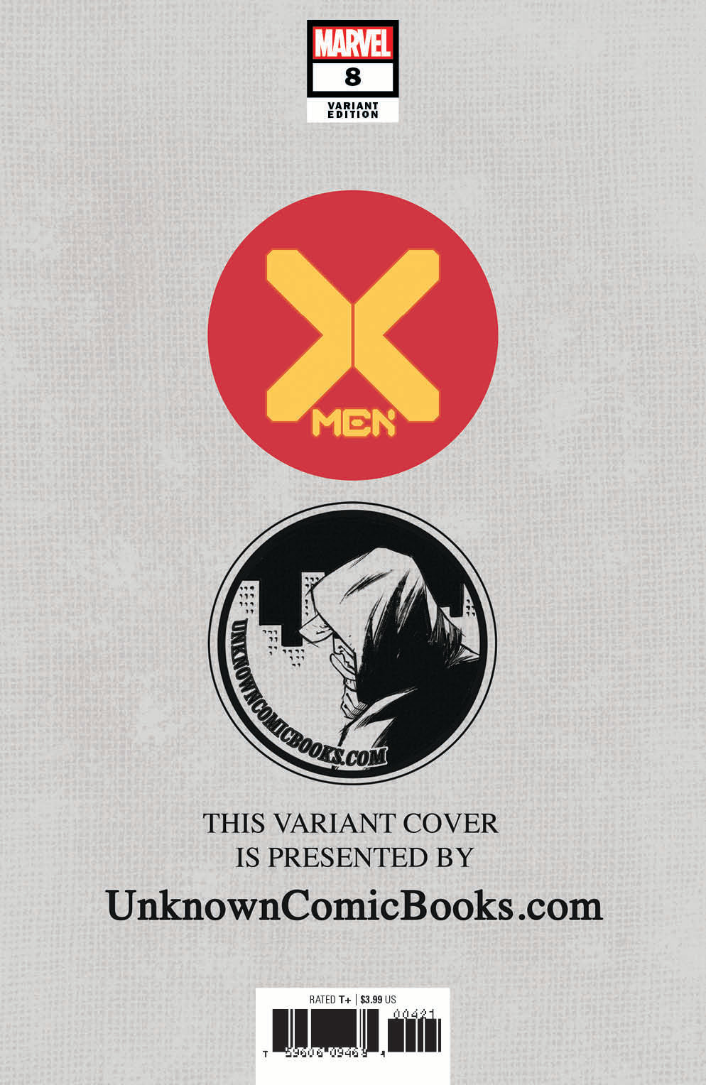 X-Men #8 Unknown Comics Kael Ngu Exclusive Eccc Var Dx (03/11/2020)