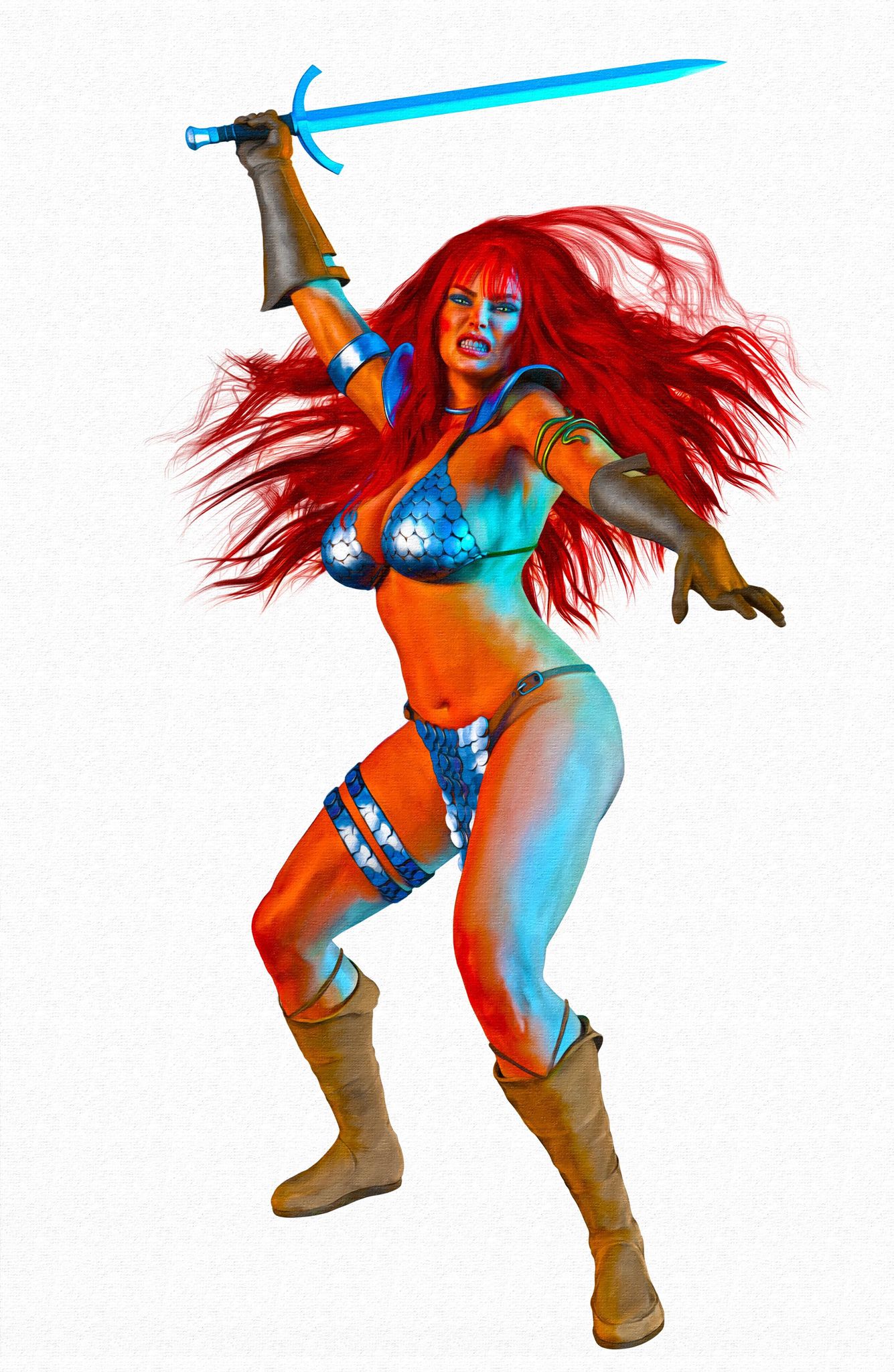 Immortal Red Sonja #7 Mark Spears Virgin Exclusive Var (11/02/2022)