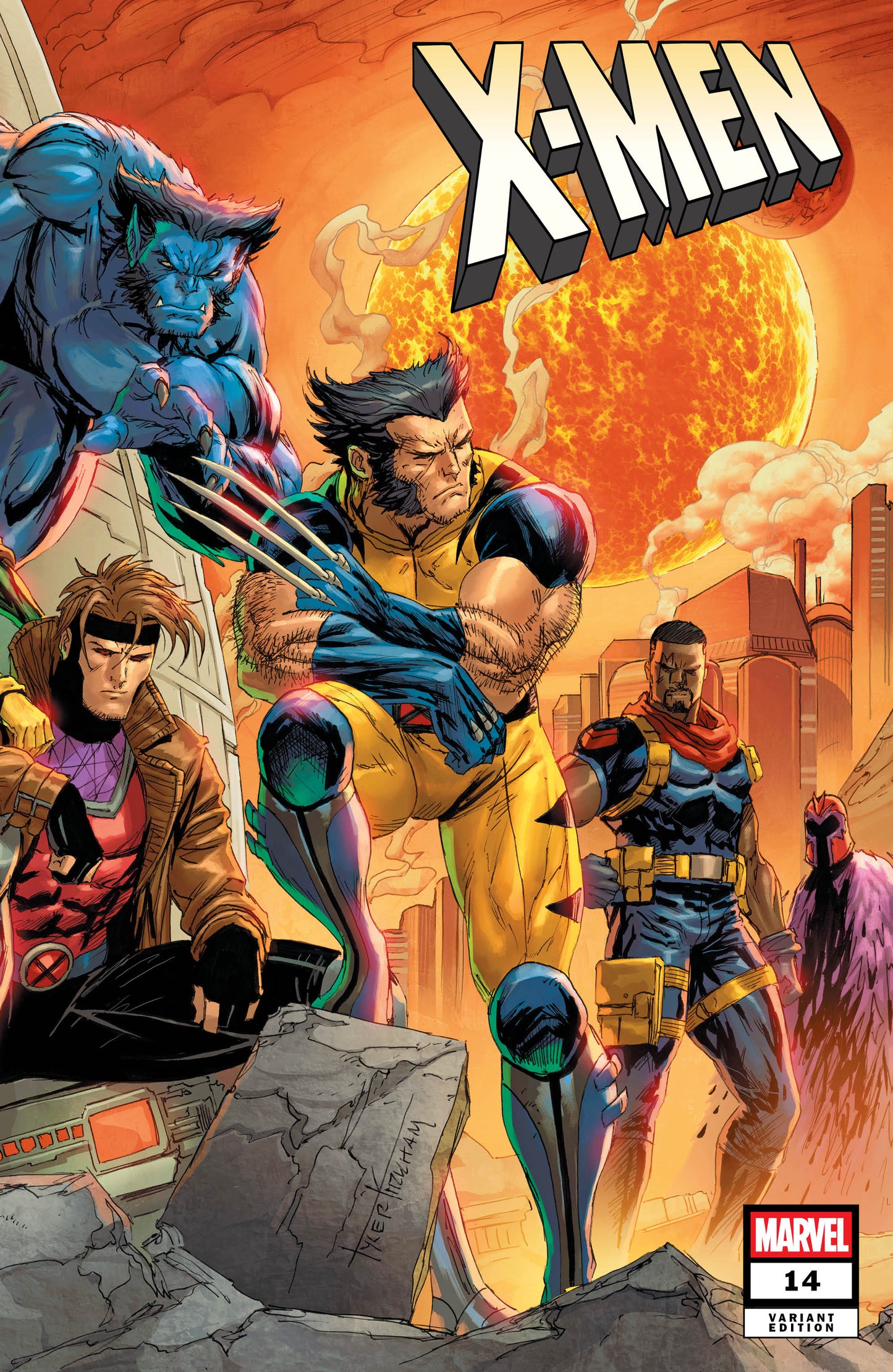 X-Men #14 Unknown Comics Tyler Kirkham Connecting Cover Exclusive Var (04/02/2025)
